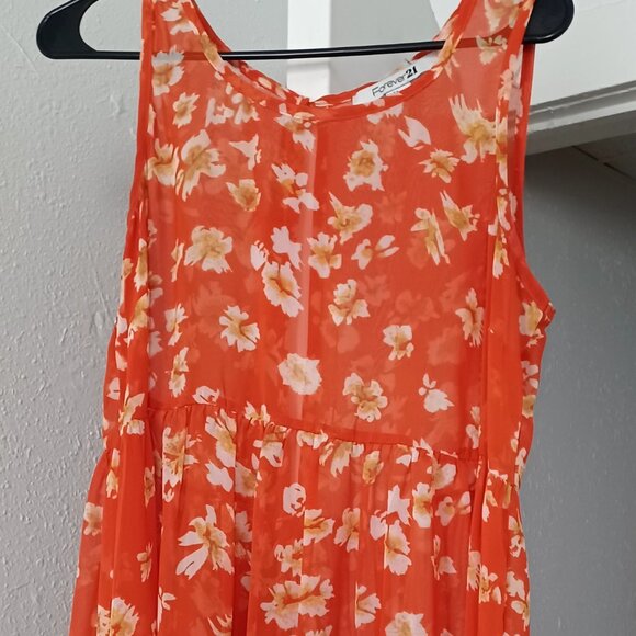 Dresses & Skirts - TWO ORANGE SUMMER DRESSES!